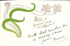 CPA Fantaisie Fleurs