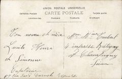 CPA Fantaisie Femme Enfants Bateau