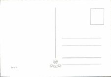 MODERN CARD Fantasy Country cottage Happy New Year