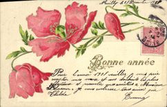 CPA Fantaisie Fleurs