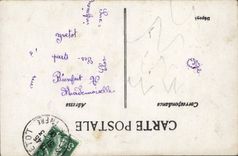 VINTAGE POSTCARD Fantaisie Woman Fishes Sinning