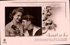 CPA Fantaisie Femme Marin 