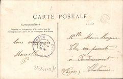 CPA Fantaisie Femme eventail