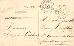 CPA Fantaisie Femme Histoire d'amour