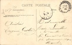 CPA Fantaisie Femme Histoire d'amour