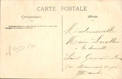 CPA Fantaisie Femme Histoire d'amour