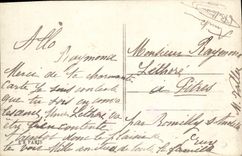 CPA Fantaisie Femme Homme Telephone 