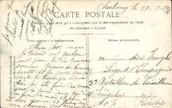 VINTAGE POSTCARD Fantaisie Woman Rest well gains Soldat Militaria