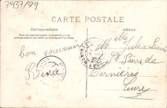 VINTAGE POSTCARD Fantasy Woman a contract of love