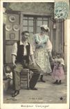 VINTAGE POSTCARD Fantasy Child wife Marital Happiness