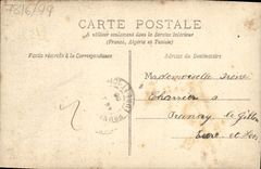 CPA Fantaisie Femme Idylle a la cuisine