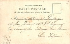 CPA Fantaisie Femme Homme en barque