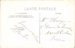 VINTAGE POSTCARD Fantaisie Woman Drives out Hunter