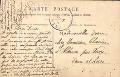 VINTAGE POSTCARD Fantasy Woman Sailor Boats