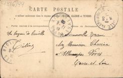 CPA Fantaisie Femme Marin Bateaux 