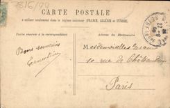 CPA Fantaisie Femme Marin Bateaux 