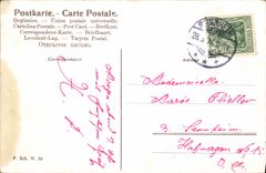 CPA Fantaisie Femme Nimm mich mit