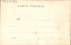 CPA Fantaisie Femme Le flirt