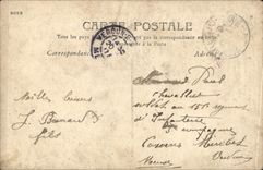 VINTAGE POSTCARD Fantasy Woman Parisian Sunday Child