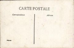 VINTAGE POSTCARD Fantasy Front Woman