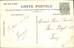 CPA Fantaisie Femme Les baisers