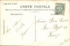 CPA Fantaisie Femme Les baisers