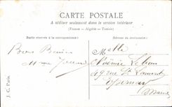 VINTAGE POSTCARD Fantasy Woman Pitou and Ninou