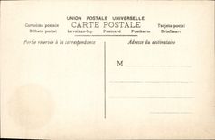 CPA Fantaisie Femme Enfant Cygne