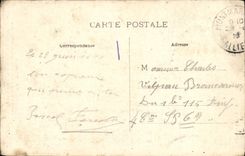 VINTAGE POSTCARD Fantaisie Woman Promise in marriage Folklore Bourbonnais Costume