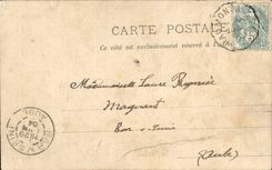 VINTAGE POSTCARD Fantasy Woman Indiscretion