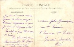 VINTAGE POSTCARD Fantasy Woman the gallant troupier