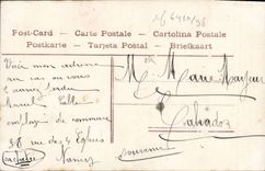 CPA Fantaisie Femme Pensez a moi