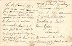 CPA Fantaisie Femme Homme reveur