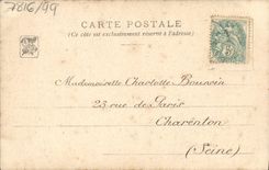 CPA Fantaisie Femme Salon 1903 Etcheverry Vertige