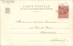 CPA Fantaisie Femme Salon 1903 Etcheverry Vertige