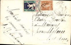 CPA Fantaisie Enfants Fer a cheval