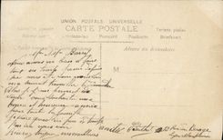 VINTAGE POSTCARD Fantaisie Happy New Year Hunter Drives out