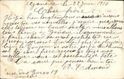 CPA Fantaisie Fleurs Canon