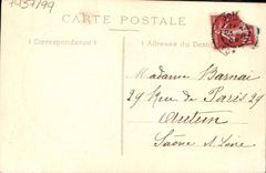 CPA Fantaisie Femme Joigny