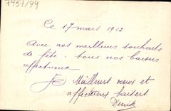 CPA Fantaisie Bonne fete Moutons