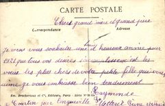 VINTAGE POSTCARD Fantasy Windmill Happy New Year