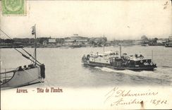 Jefe de Amberes de la POSTAL de la VENDIMIA de Flandes