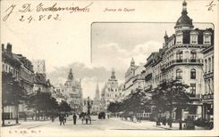 Avenida de Amberes de la POSTAL de la VENDIMIA de Xeyser
