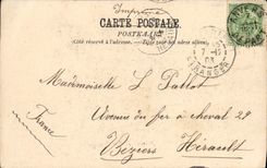 POSTAL Amberes de la VENDIMIA el Plantin Quay