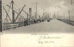 CPA Anvers Le Promenoir Bateaux