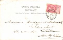 Presas y Kursaal de Ostende de la POSTAL de la VENDIMIA