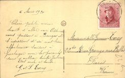 POSTAL Brujas de la VENDIMIA el lago del amor o de Minnewater