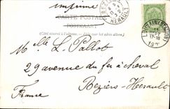 VINTAGE POSTCARD Leuwen New Institute of Bacteorologie