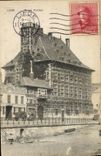 VINTAGE POSTCARD Liege Curtius Museum
