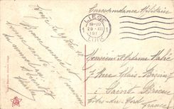 VINTAGE POSTCARD Liege Panorama